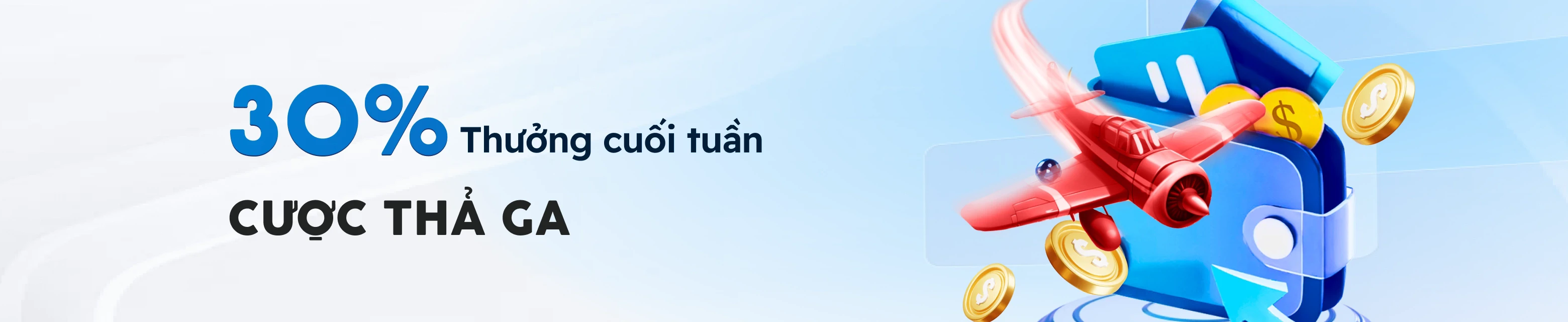 Thưởng 30% giá trị tiền nạp